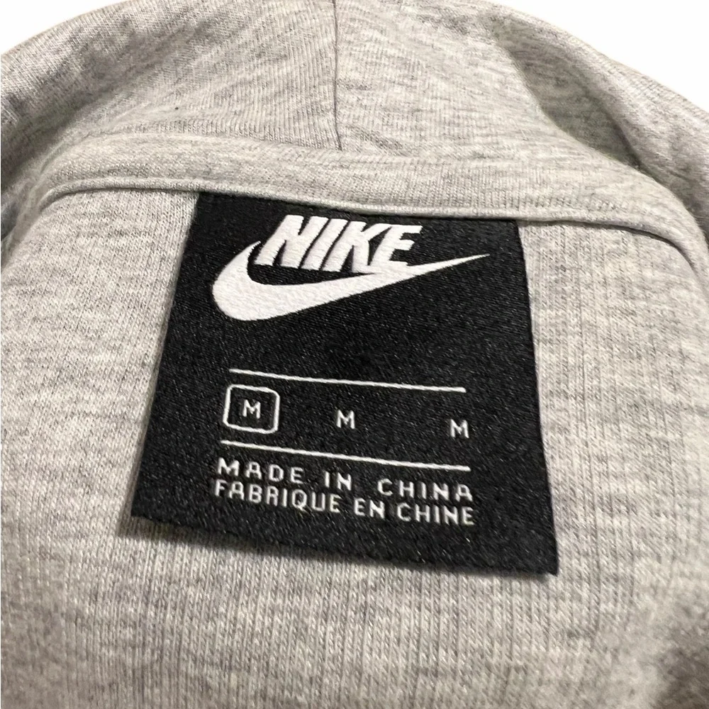 Nike Ribbed Hooded Sweatshirt | Classic Logo | Women's Medium